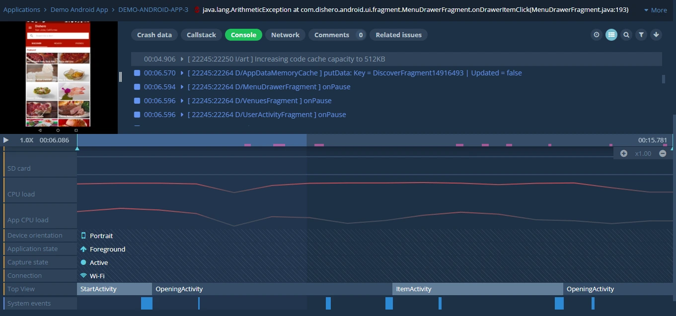 Analyze Crash Reports