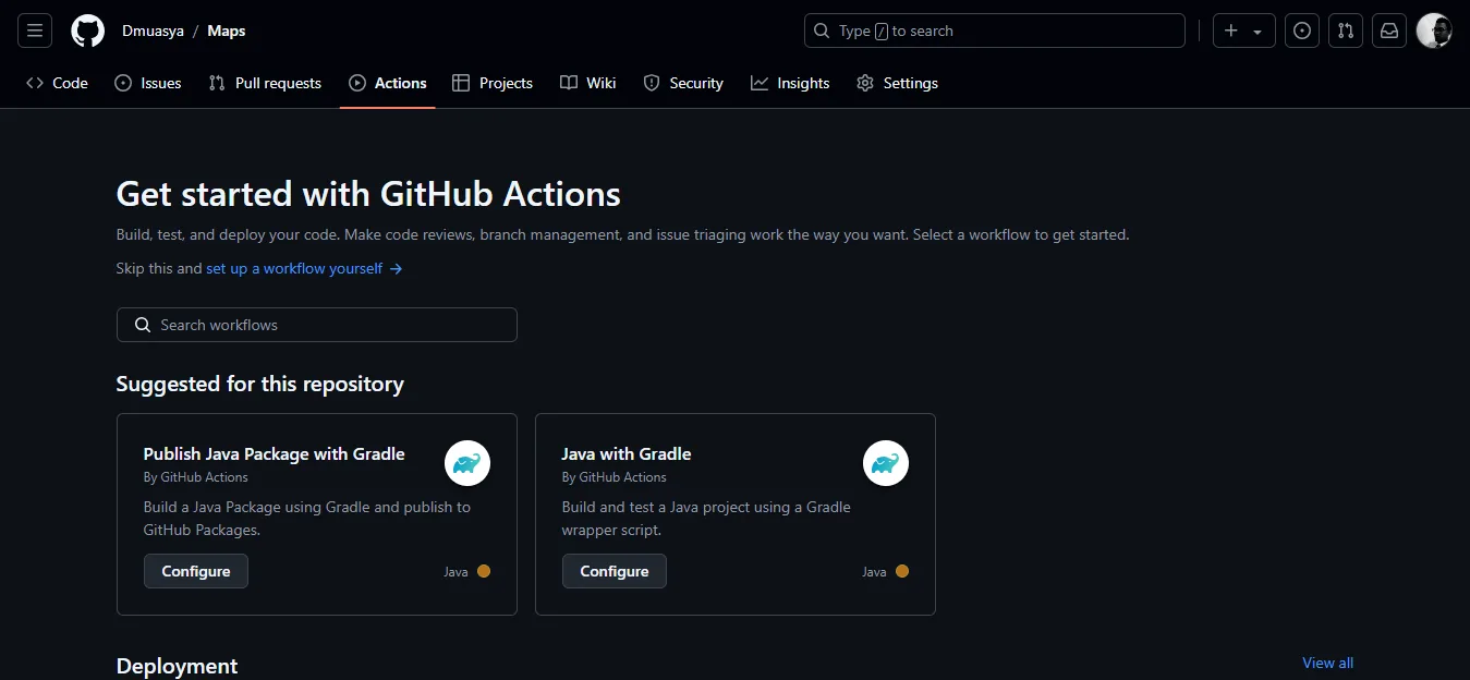 Create a GitHub Actions Workflow