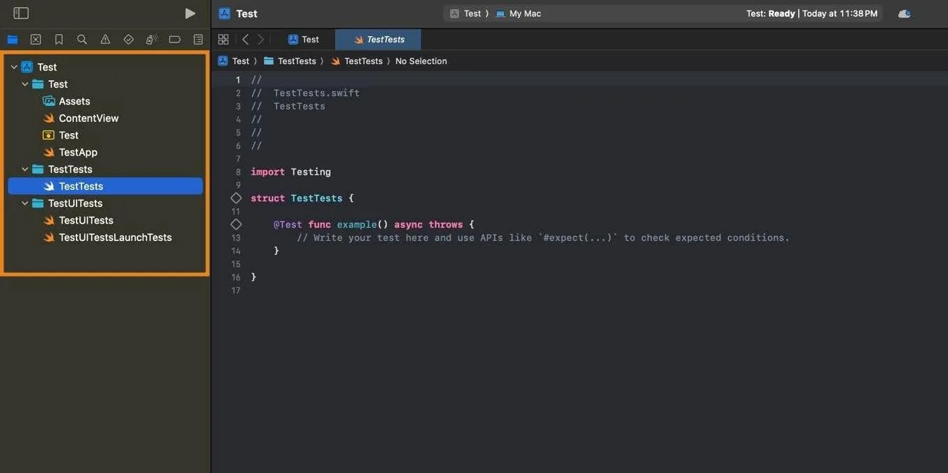 project root directory